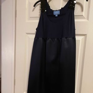 NWOTS NAVY BLUE 12 sleeveless dress